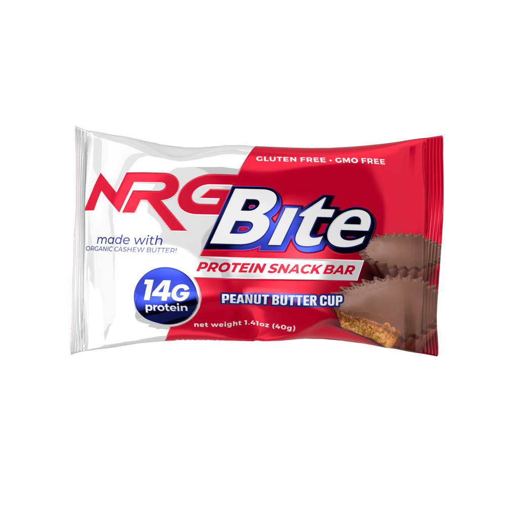 NRG Bite Peanut Butter Cup Protein Snack Bar