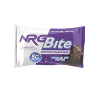 NRG Bite Chocolate Chip Brownie Protein Snack Bar - 12 ct.