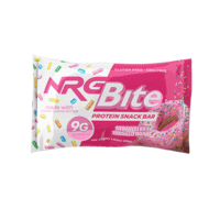 NRG Bite Strawberry Frosted Donut Protein Snack Bar - 12 ct.